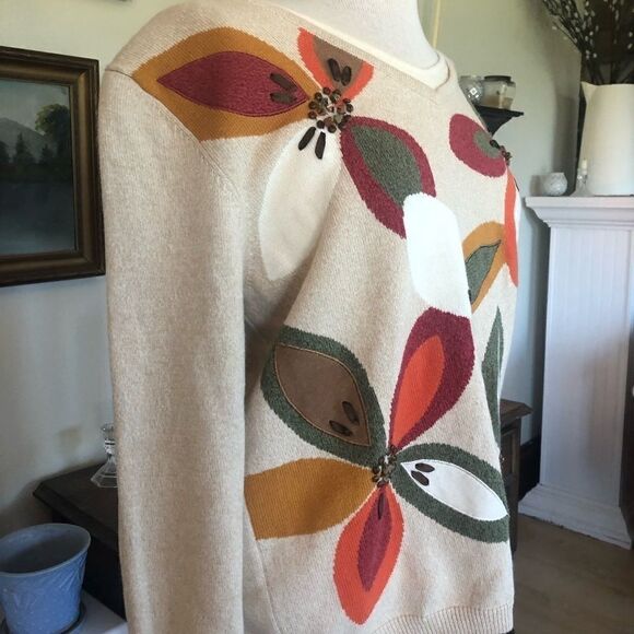 Alfred Dunner Santa Fe Sweater Size S - Picture 3 of 8